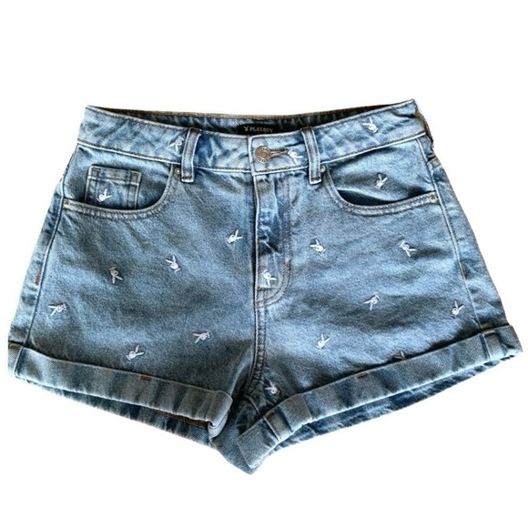 Playboy Jeans Shorts 25 - Picture 2 of 8